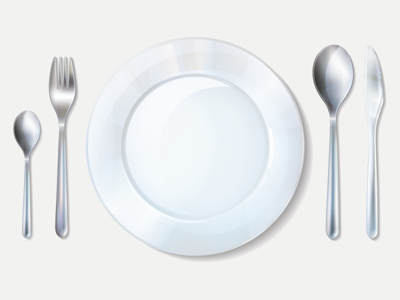 Tischset modern für elegantes tischgedeck - TenStickers