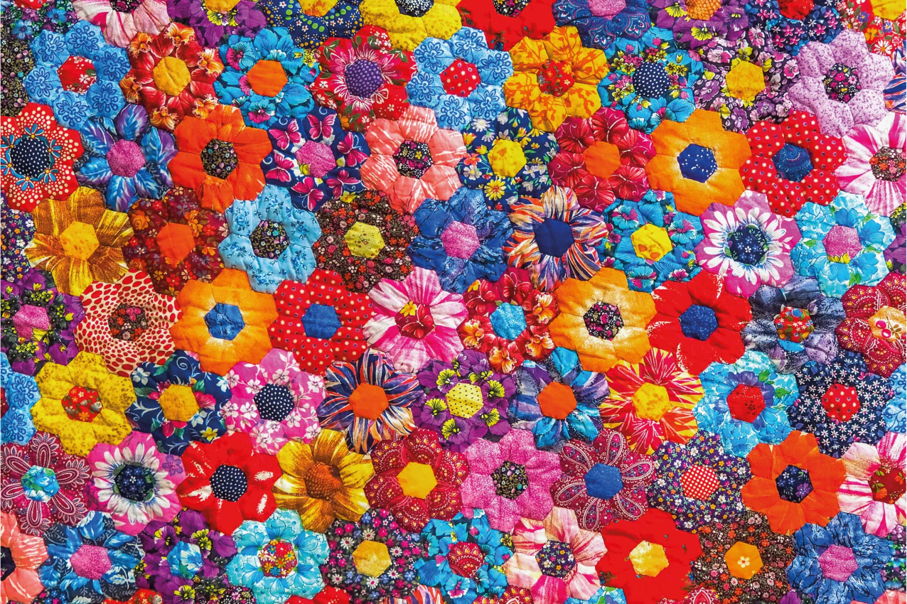 Tischsets originell mit lebhaftem blumendesign - TenStickers
