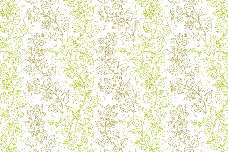 Tischset textur mit botanischem blattmotiv - TenStickers