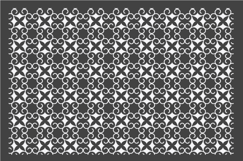 Tischset textur mit elegantem muster - TenStickers
