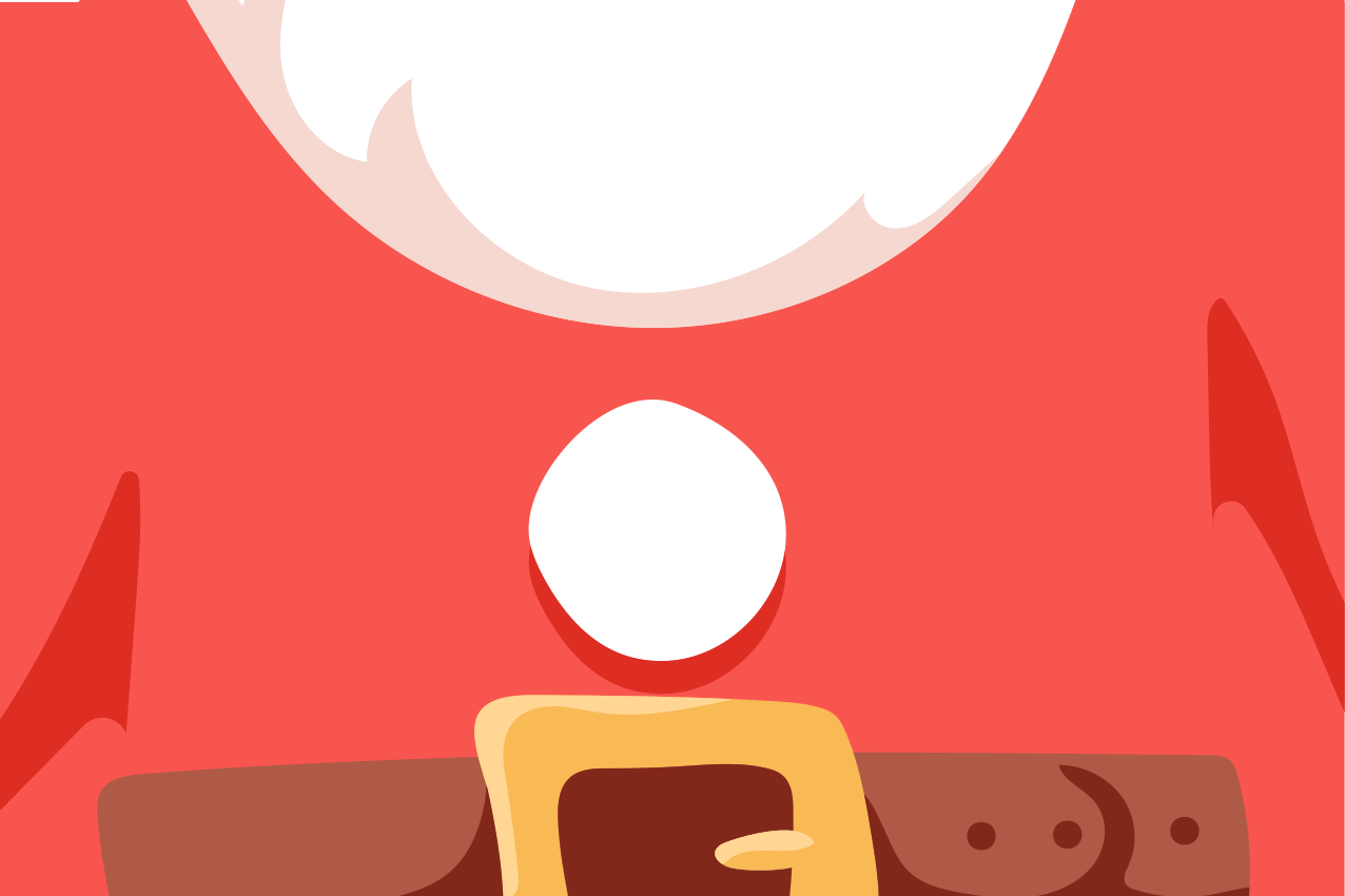 Tischset weihnachten und santa claus t-shirt - TenStickers