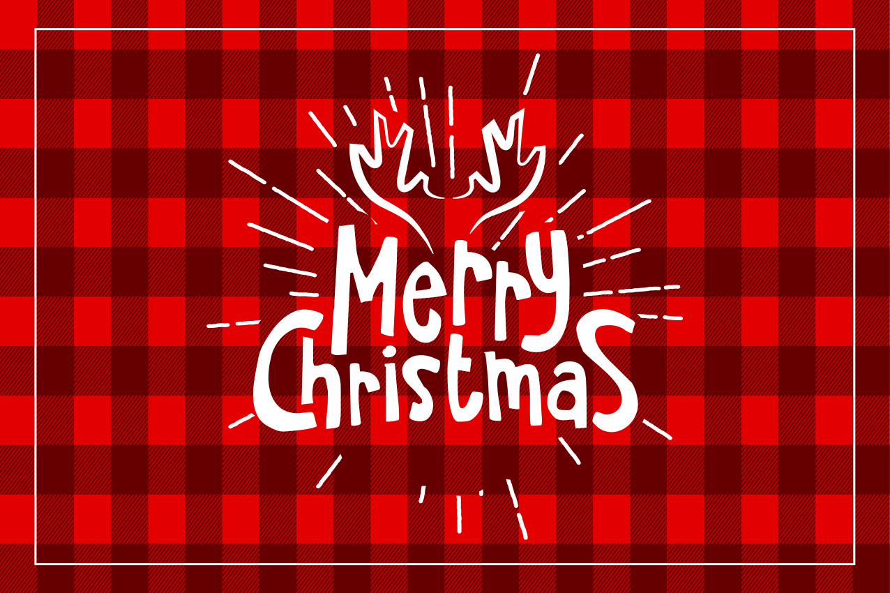 Tischset weihnachten im fröhlichen weihnachtsdesign - TenStickers