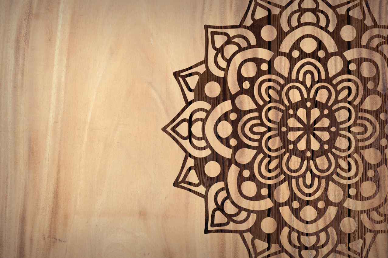 Tischset Textur Holzseitenmuster - TenStickers