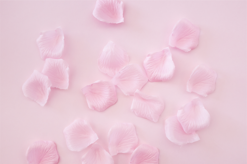 Tischset textur zarte blumenanordnung - TenStickers