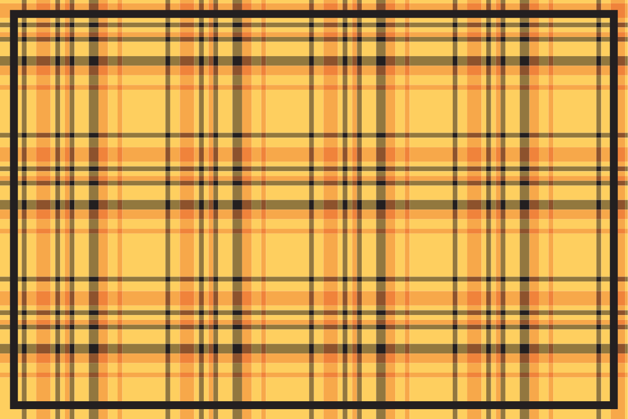 Tischset textur im karierten plaid-muster - TenStickers
