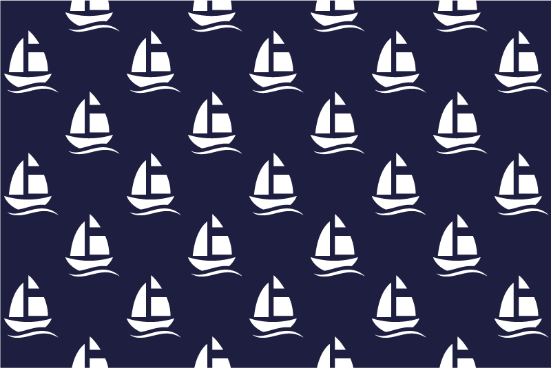 Tischsets originell segelmuster - TenStickers