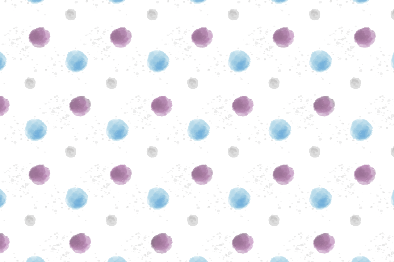 Tischset textur bunte punktkreise - TenStickers