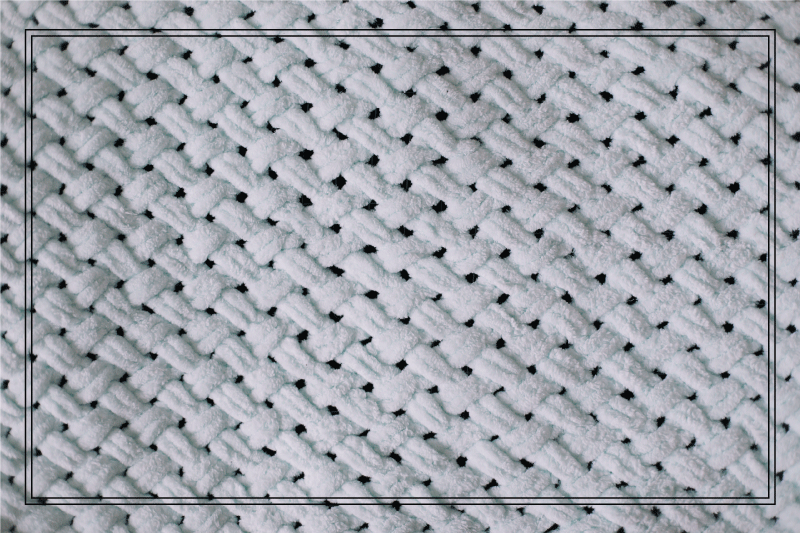 Tischset textur gewebtes muster oberfläche - TenStickers