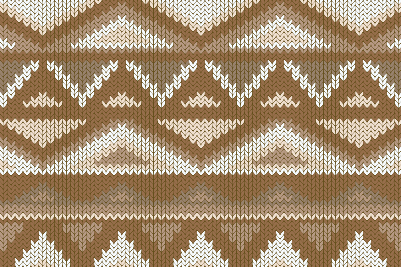 Tischset textur mit gestricktem muster - TenStickers