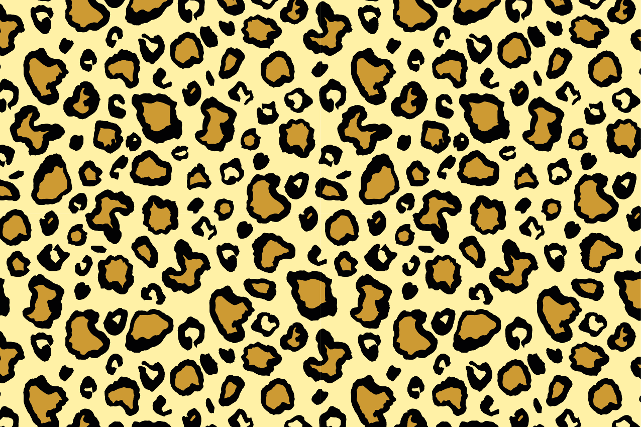 Tischsets originell im leopardenmuster - TenStickers