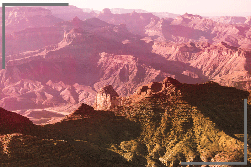 Tischset modern berglandschaft platzset - TenStickers