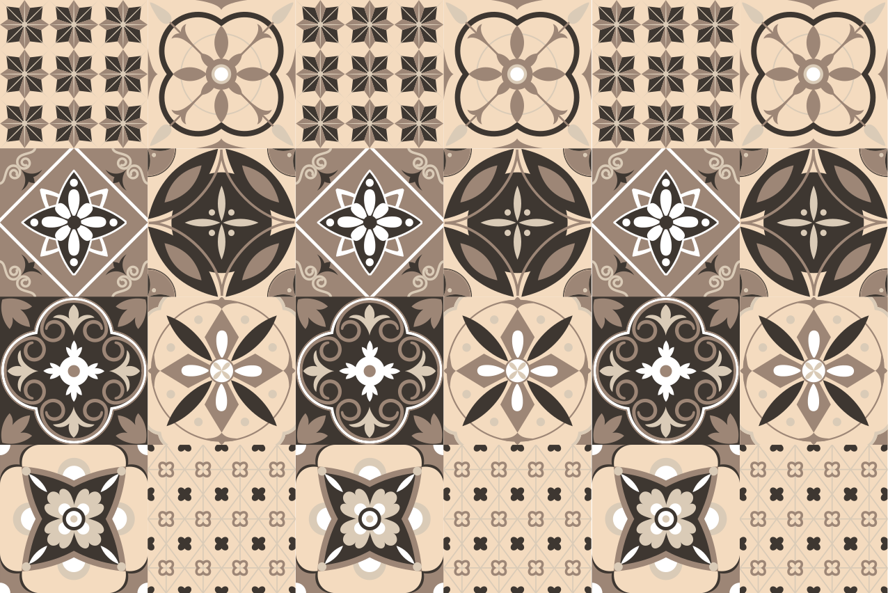 Tischset textur stilvolle gemusterte oberfläche - TenStickers