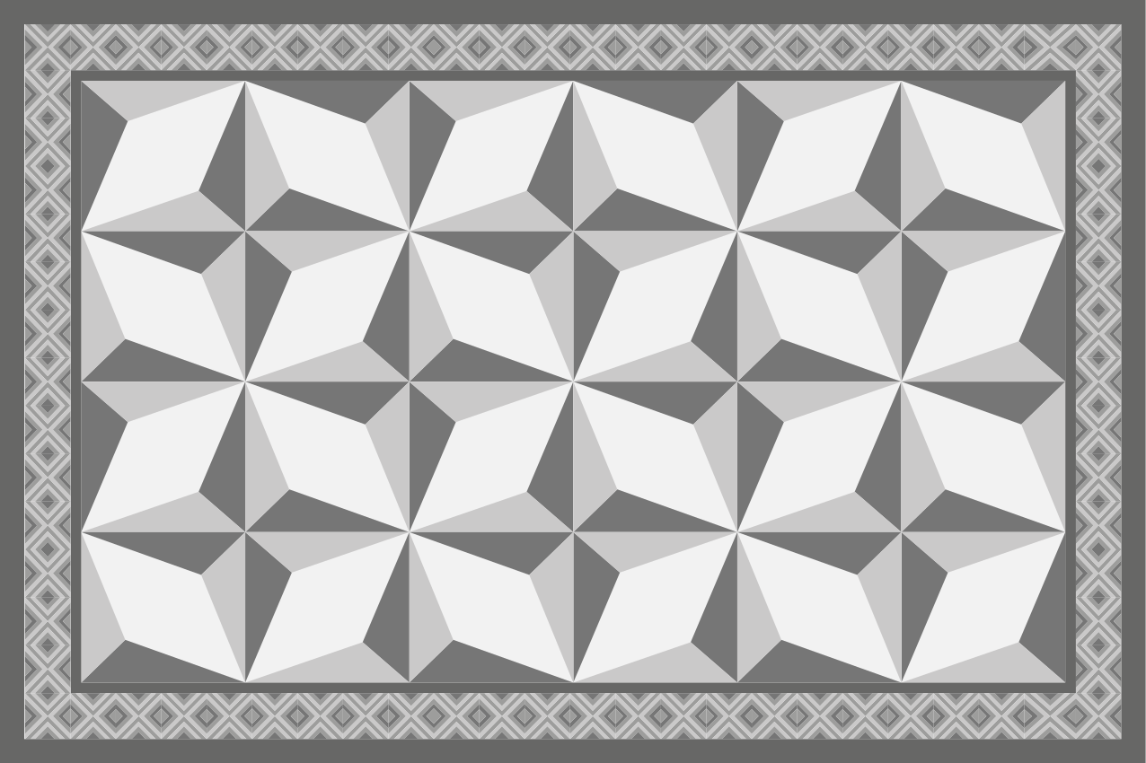 Tischset textur geometrische elemente oberfläche - TenStickers