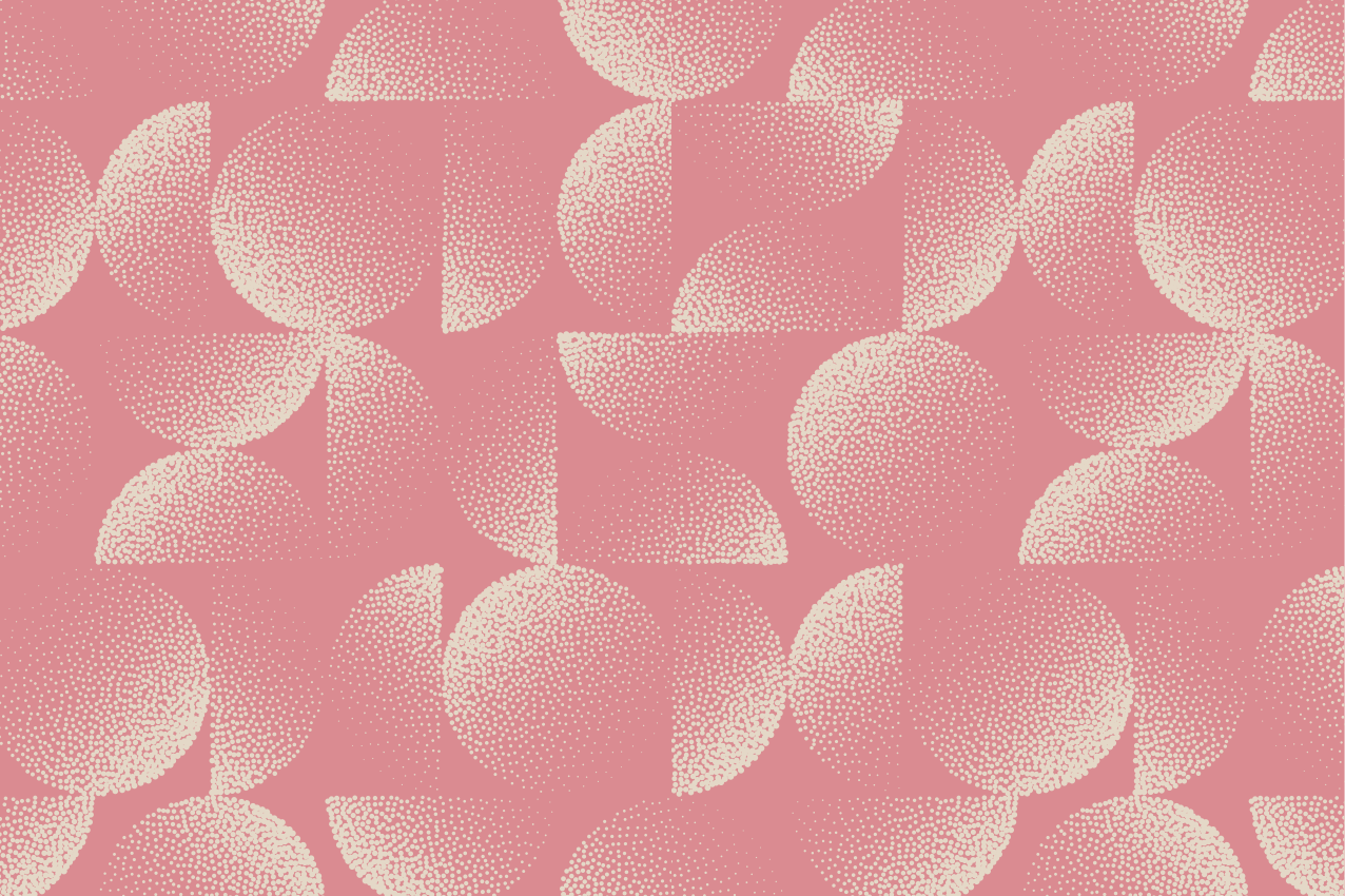 Tischset textur mit abstrakten kreisformen - TenStickers