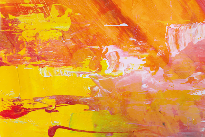 Tischset textur in abstraktem farbswirbel - TenStickers