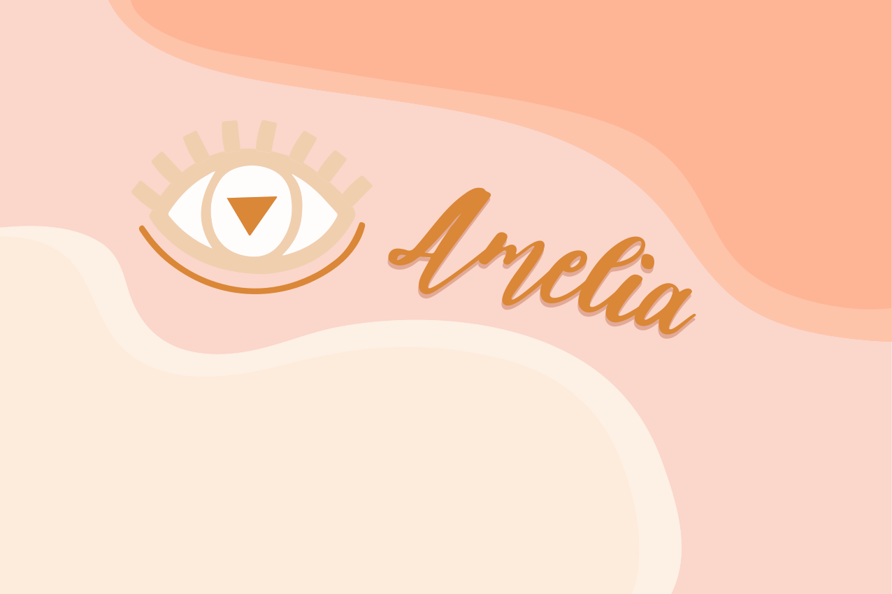 Tischset mit namen augenmotiv personalisierung - TenStickers