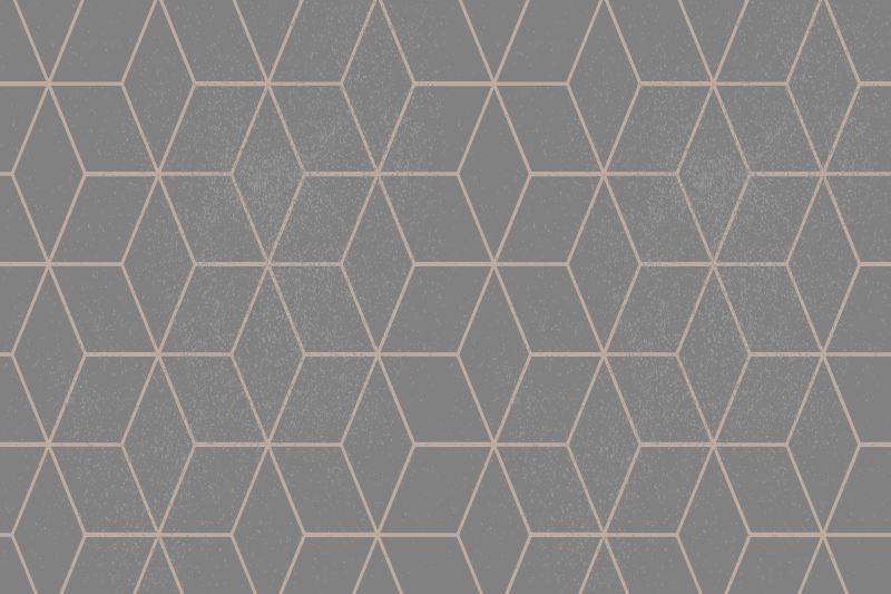 Tischset textur mit hexagonalem muster - TenStickers