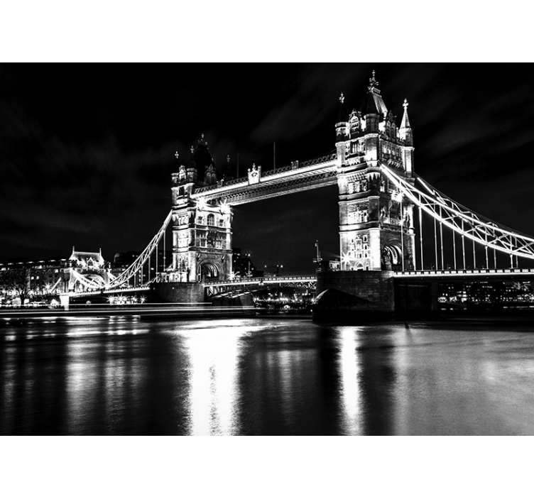 Fototapete London london bridge nacht - TenStickers