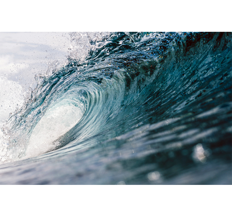 Fototapete Meer Große wellen - TenStickers