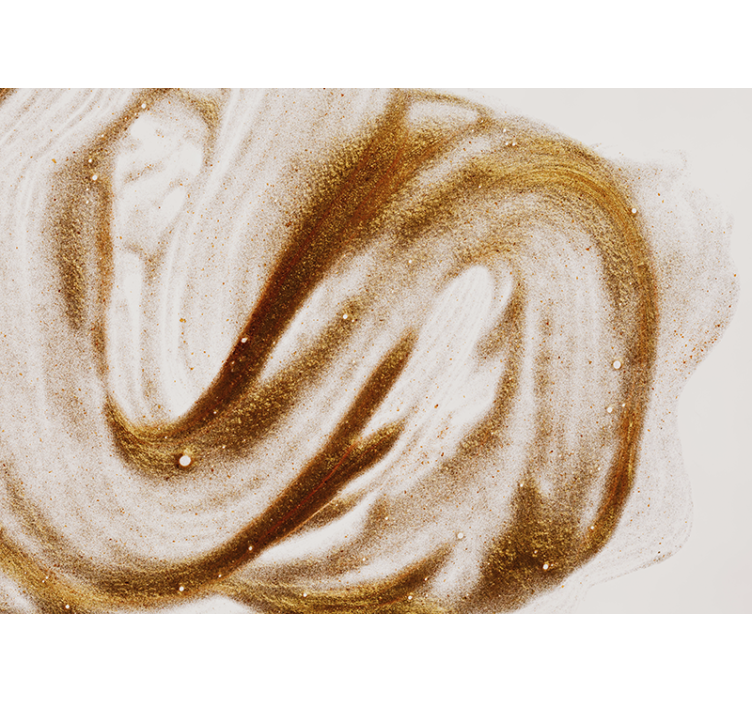 Fototapete Muster sandiges wirbelmuster - TenStickers