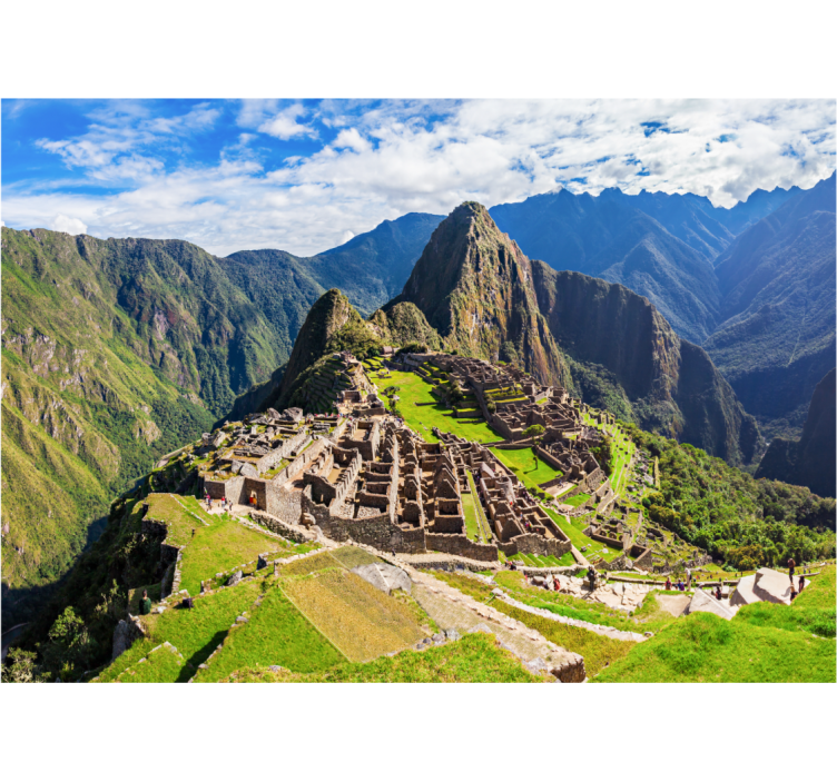 Fototapete Städte machu picchu landschaft - TenStickers