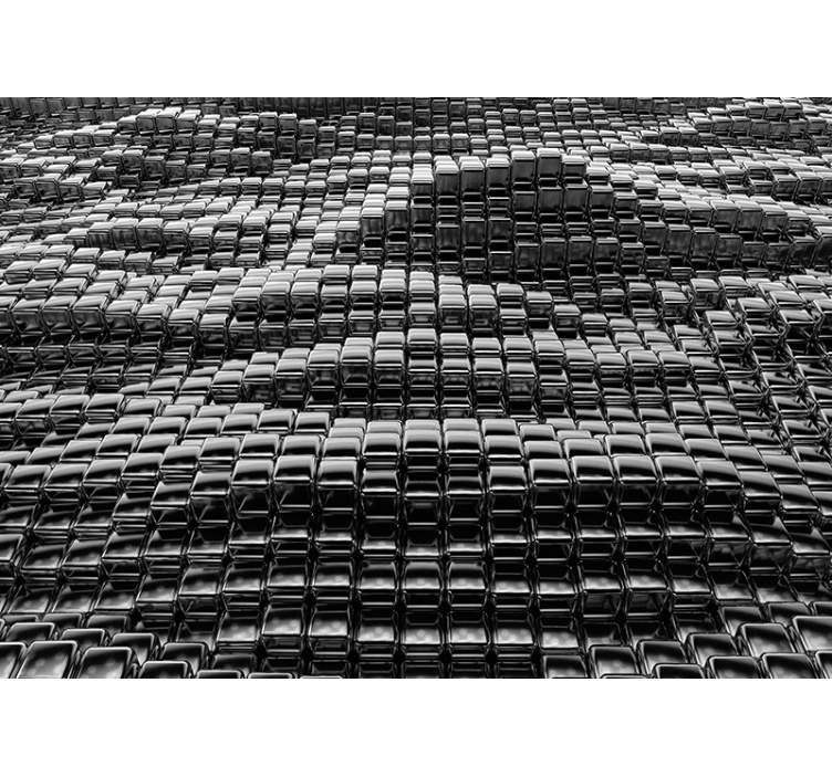 Fototapete muster stapelstuhl design - TenStickers