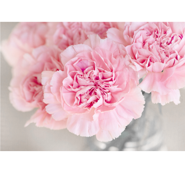 Fototapete blumen lieblich pinke blüten - TenStickers