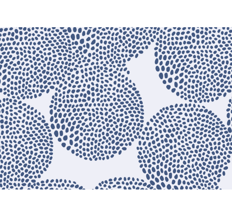 Fototapete muster organisches formen-muster - TenStickers