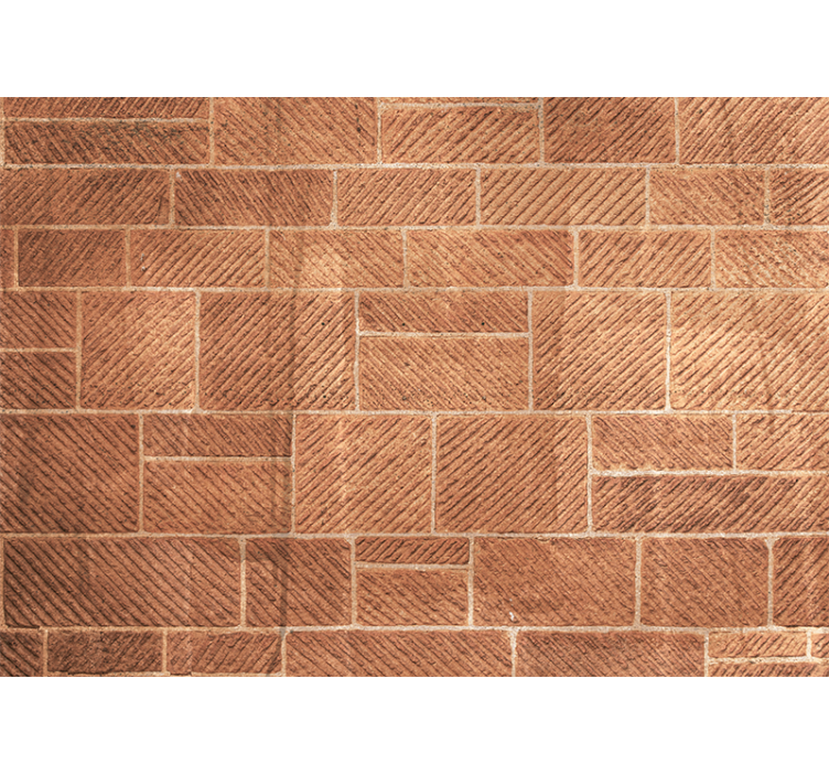 Fototapete steinoptik mit strukturiertem steinmuster - TenStickers