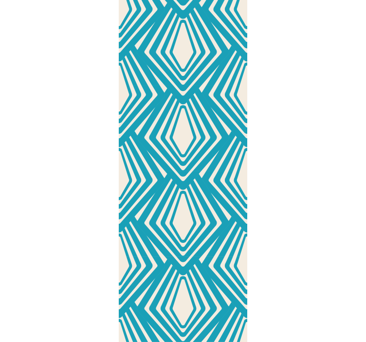 Fototapete muster geometrisches diamantmuster - TenStickers