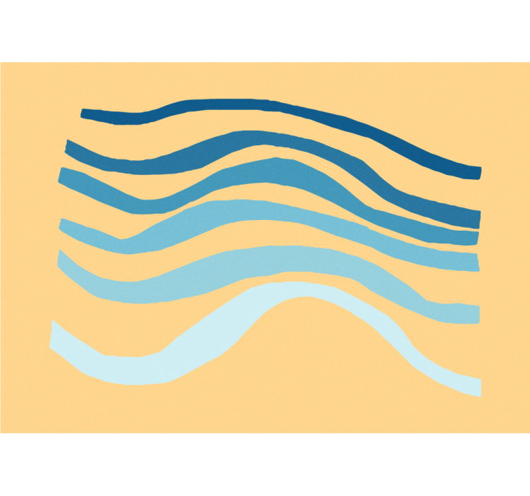 Fototapete abstrakt wellenlinien textur - TenStickers