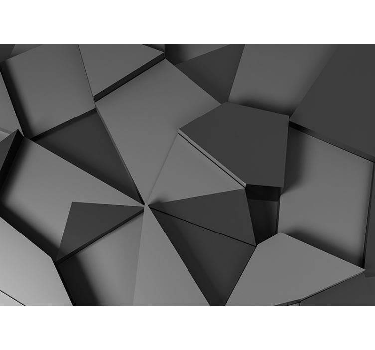 Fototapete Muster geometrische Struktur Oberfläche - TenStickers