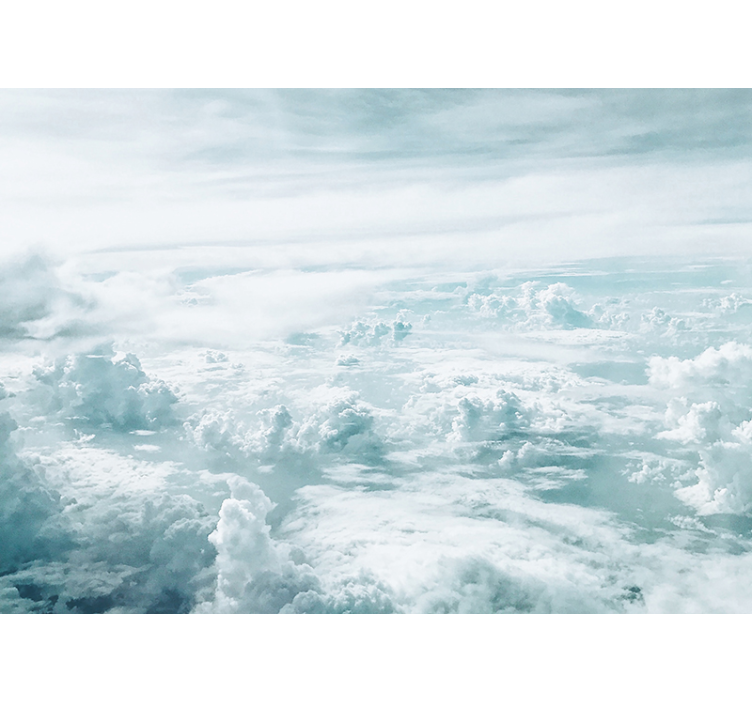 Fototapete himmel Übercast horizont perspektive - TenStickers