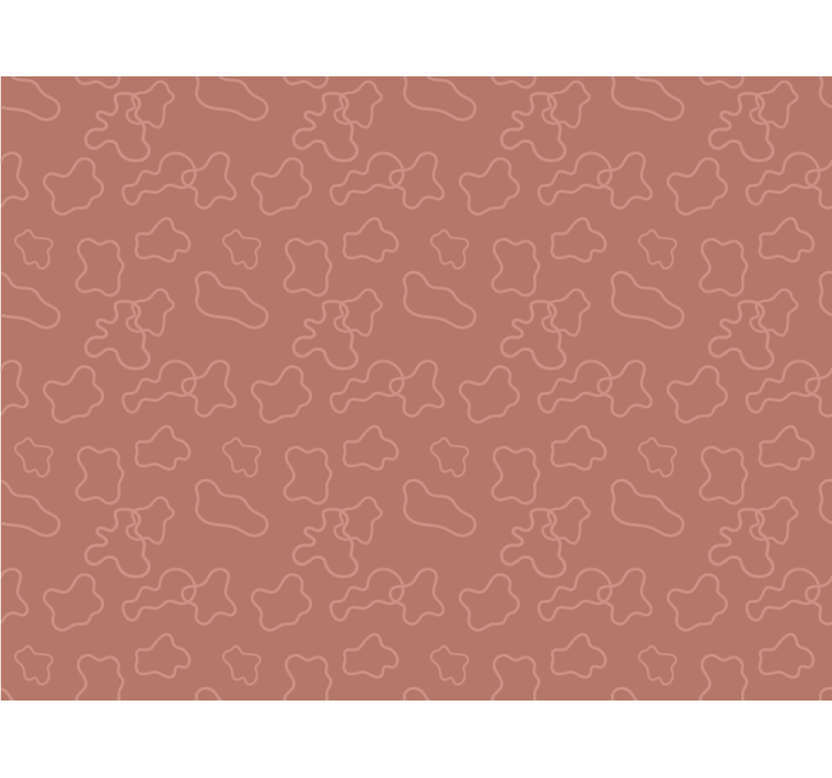 Fototapete muster natürliches formenarrangement - TenStickers