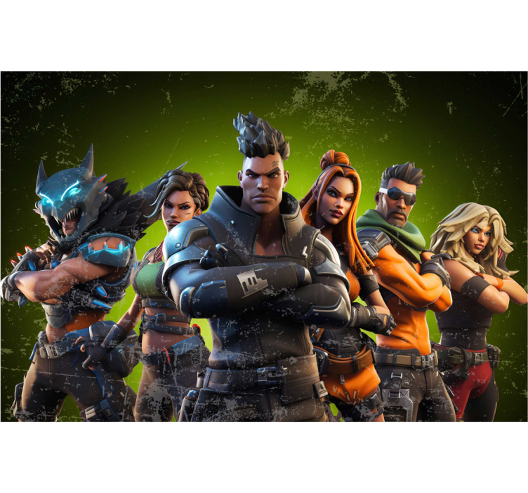 Fototapete Jugendzimmer epische CharaktereEpische Charaktere - TenStickers