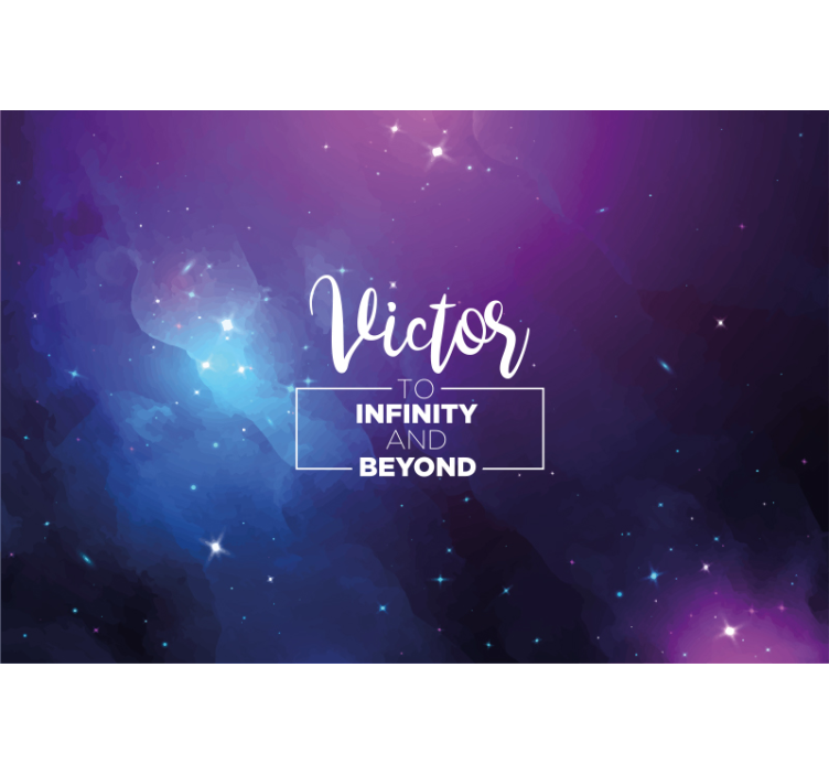 Fototapete fantasie galaxie abenteuer thema - TenStickers