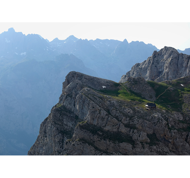 Fototapete Berge grandioser bergblick - TenStickers