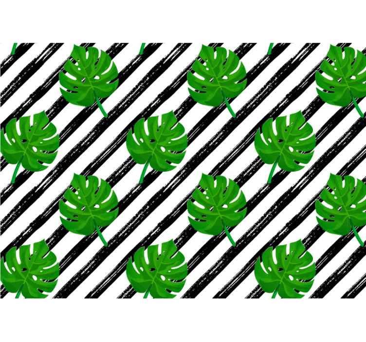 Weiterre Fototapeten tropisches blattmuster - TenStickers