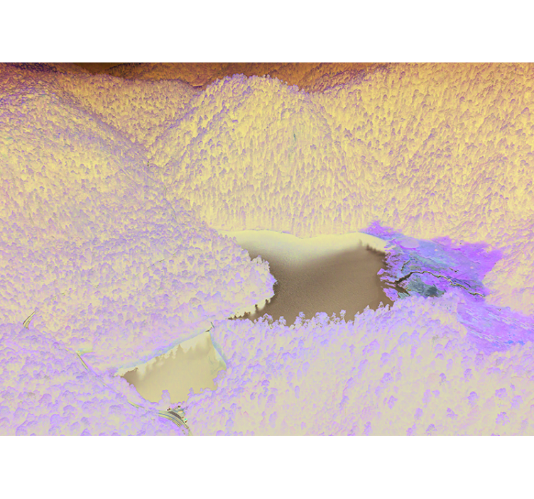 Fototapete Landschaft bergsee gelassenheit - TenStickers