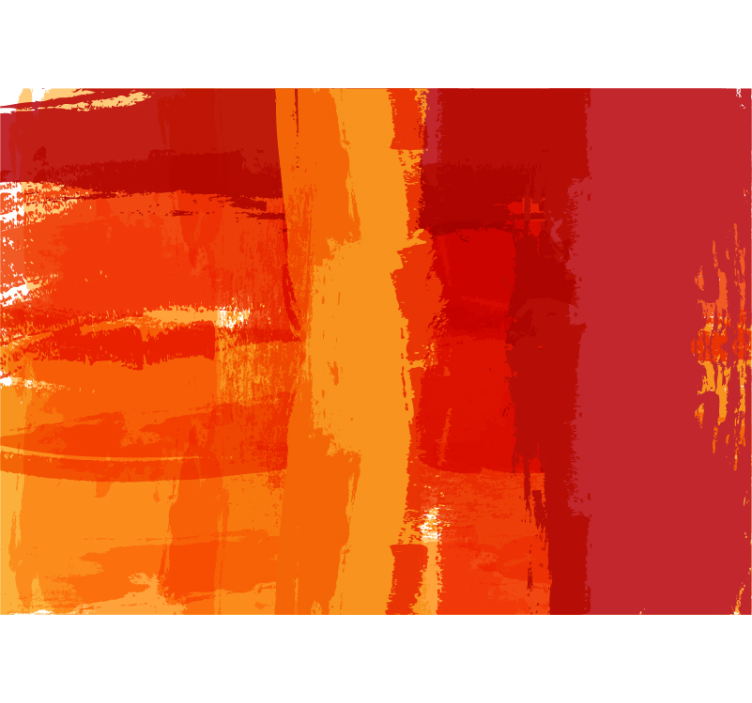 Fototapete abstrakt lebendige pinselstriche - TenStickers