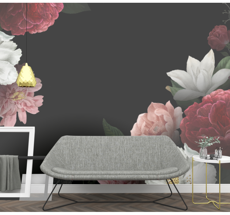 Fototapete blumen exquisites blumenarrangement - TenStickers