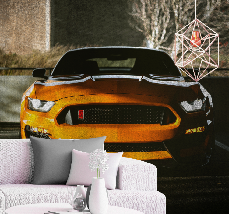 Fototapete fahrzeuge elegantes muscle car - TenStickers