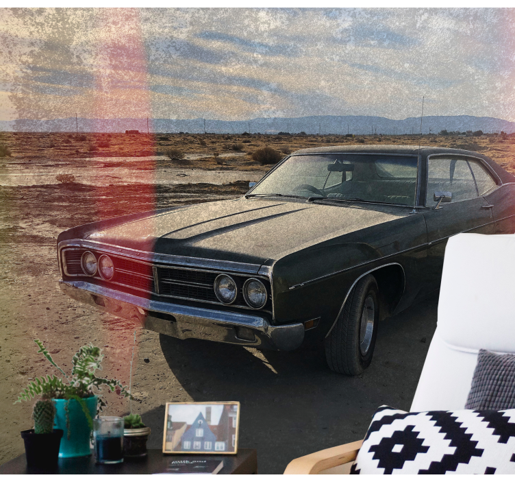 Fototapete Fahrzeuge oldtimer-nostalgie - TenStickers