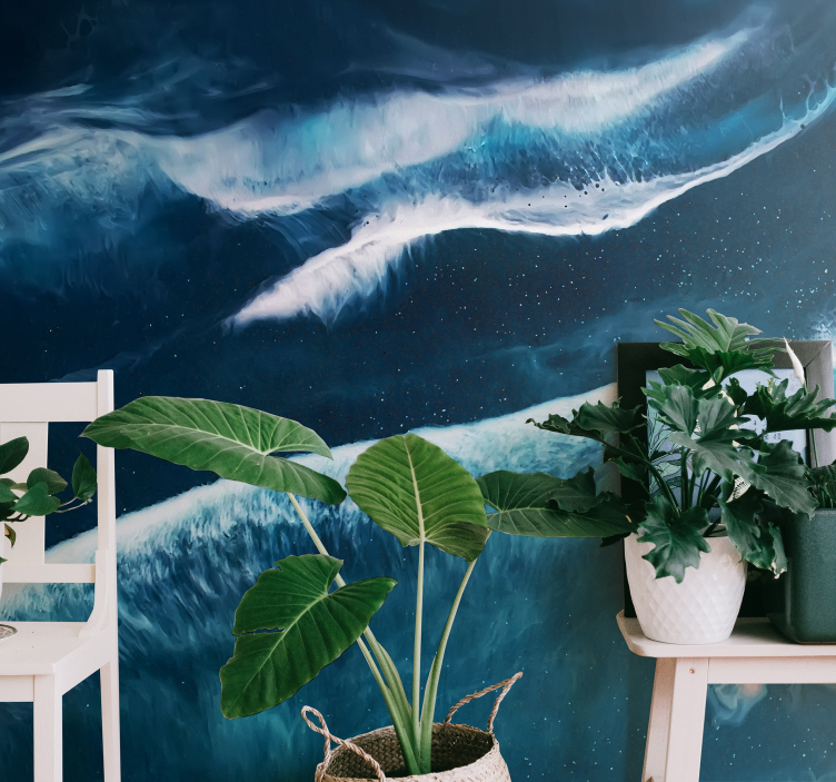 Fototapete Meer ozeanwellen-gelassenheit - TenStickers