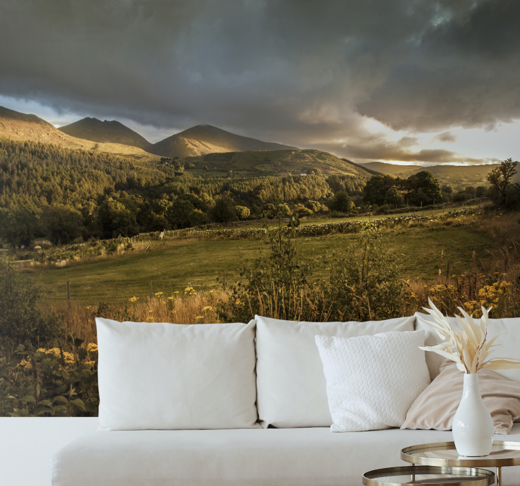 Fototapete natur ruhige berglandschaft - TenStickers