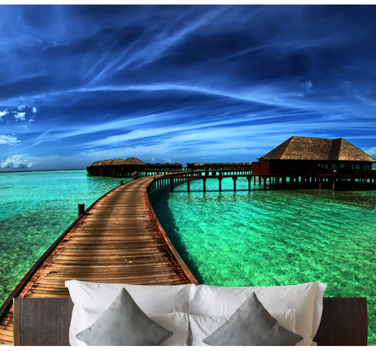 Fototapete Natur tropische meereslandschaft - TenStickers