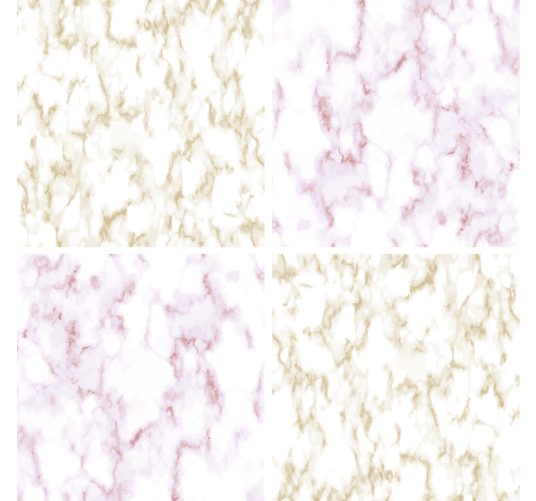 Untersetzer mit marmor muster effekt - TenStickers
