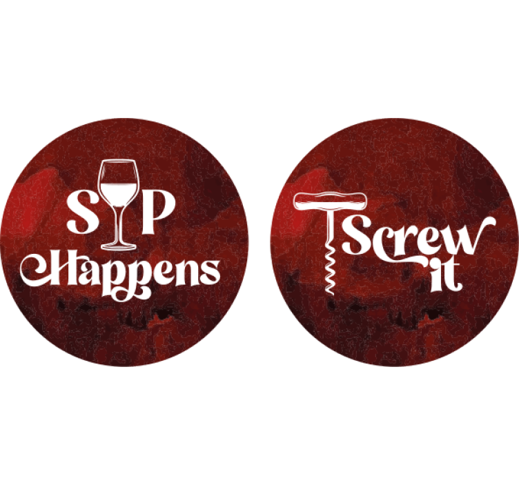 Bierdeckel sprüche und wein humor sprüche - TenStickers