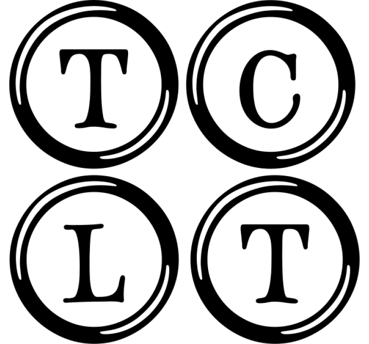 Untersetzer personalisiert mit monogramm t, c, l - TenStickers