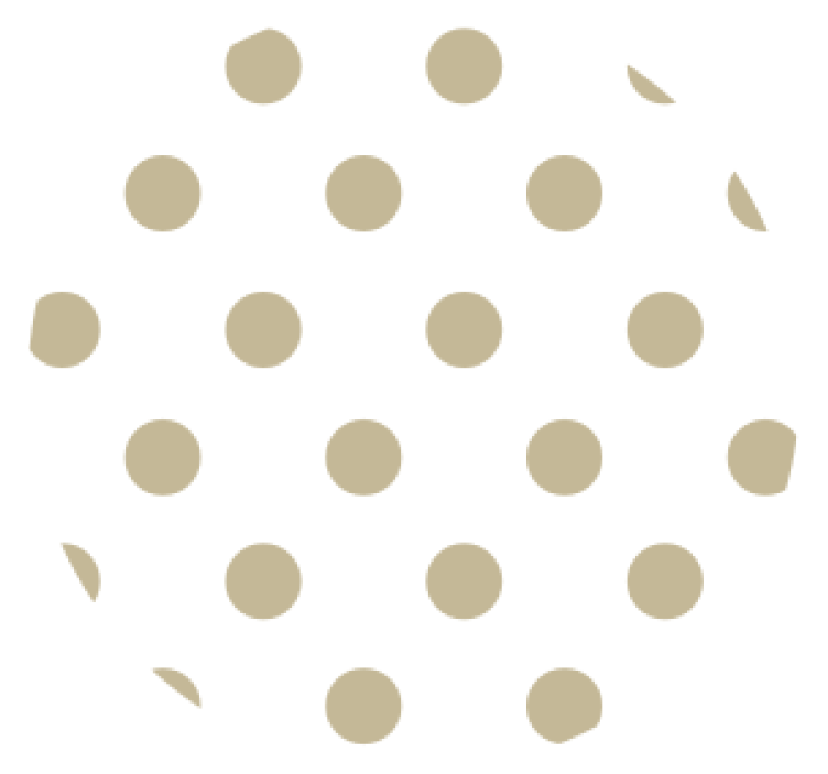 Untersetzer im gepunkteten muster - TenStickers